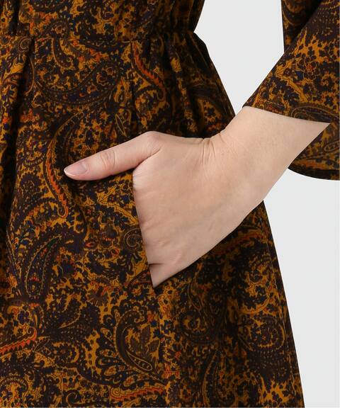 ペイズリープリントフレアワンピース Slobe Iena スローブ イエナ 公式のファッション通販 Baycrew S Store