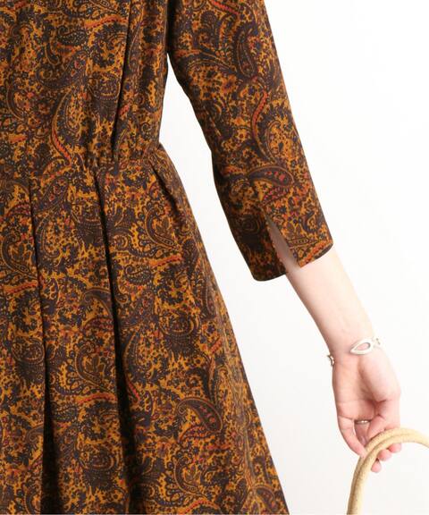 ペイズリープリントフレアワンピース Slobe Iena スローブ イエナ 公式のファッション通販 Baycrew S Store