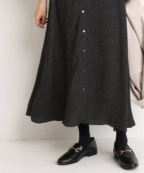 ジンタンドットギャザースリーブワンピース Slobe Iena スローブ イエナ 公式のファッション通販 Baycrew S Store