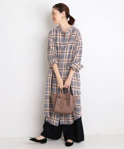 チェック シャツワンピース Slobe Iena スローブ イエナ 公式のファッション通販 Baycrew S Store