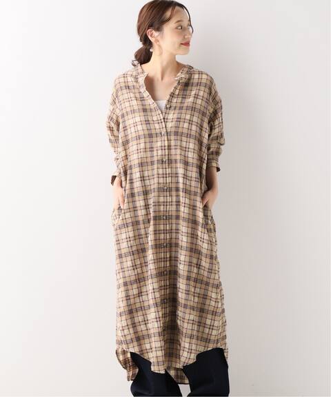 チェック シャツワンピース Slobe Iena スローブ イエナ 公式のファッション通販 Baycrew S Store