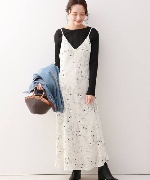 ラインフラワー キャミワンピース Slobe Iena スローブ イエナ 公式のファッション通販 Baycrew S Store ラインフラワー キャミワンピース Slobe Iena スローブ イエナ 公式のファッション通販 Baycrew S Store