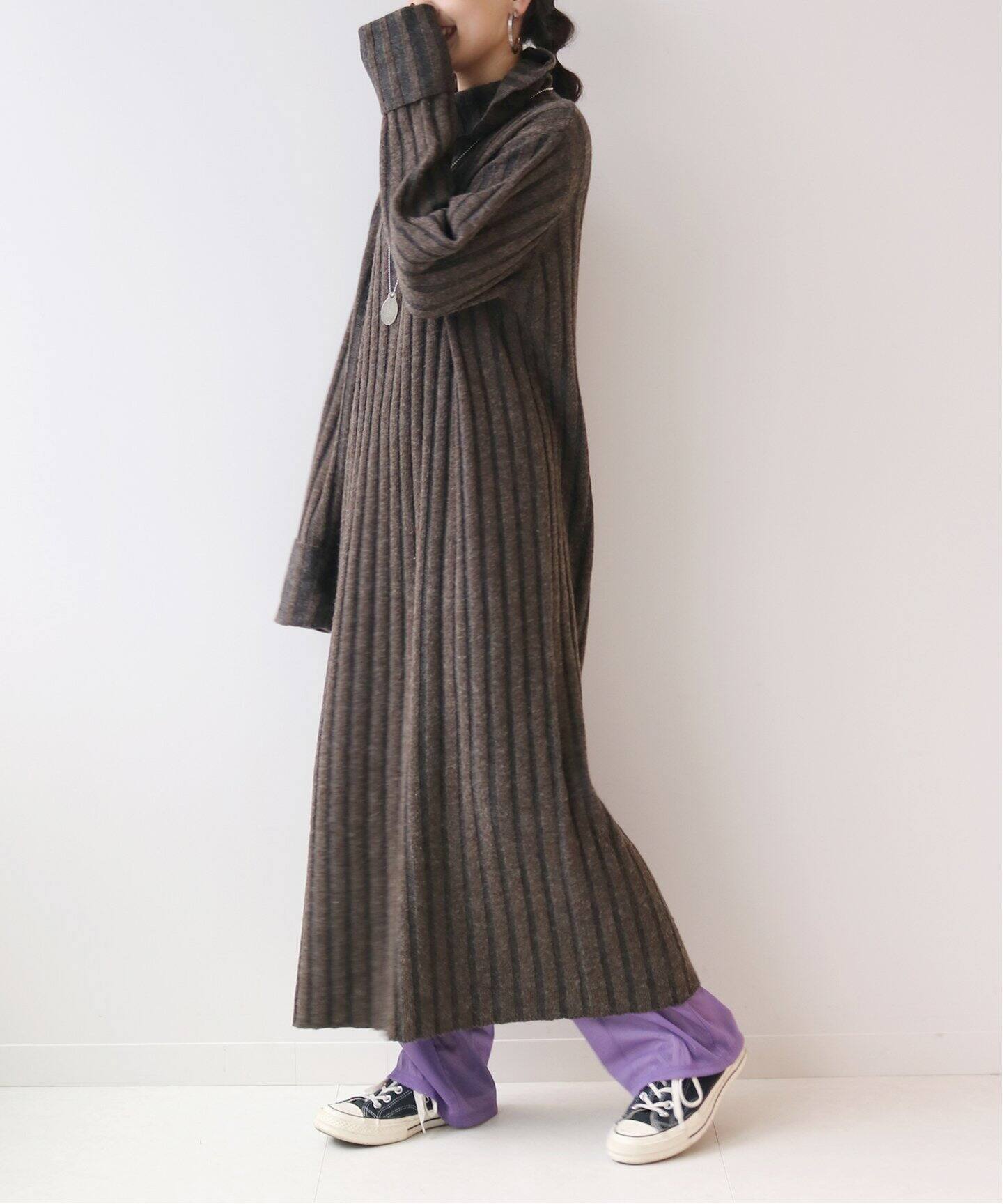Slobe Iena スローブイエナ Slobe Citron バイカラーリブニットワンピース 品番 Bycw B C Stock ベーセーストック のレディースファッション通販 Shoplist ショップリスト
