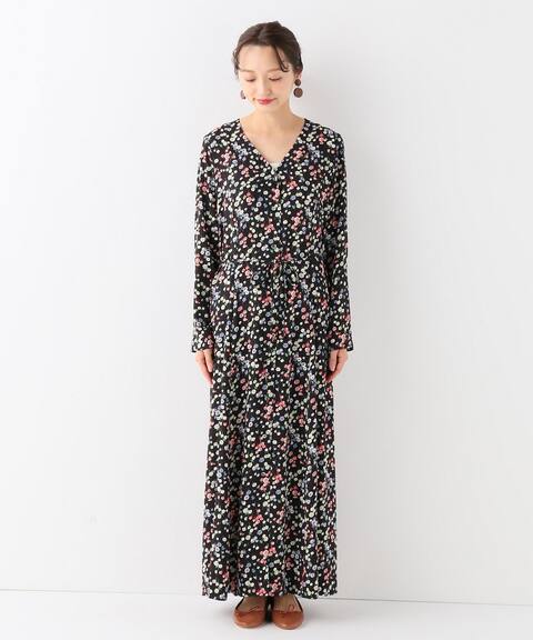 小花柄vネックワンピース Slobe Iena スローブ イエナ 公式のファッション通販 Baycrew S Store