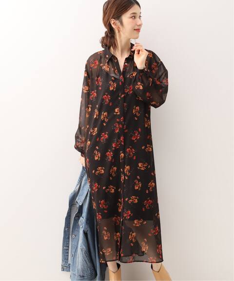 Lisaフラワープリントシャツワンピース Slobe Iena スローブ イエナ 公式のファッション通販 Baycrew S Store