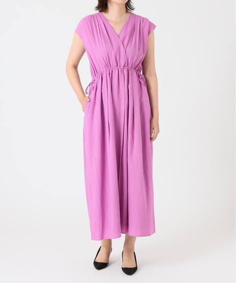 Classy Closet Slobe リネン混カシュクール ロングワンピース Slobe Iena スローブ イエナ 公式のファッション通販 Baycrew S Store Classy Closet Slobe リネン混カシュクール ロングワンピース Slobe Iena スローブ イエナ 公式のファッション通販 Baycrew S Store