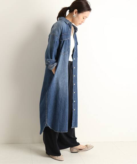 Le Denim ロングワンピース Slobe Iena スローブ イエナ 公式のファッション通販 Baycrew S Store