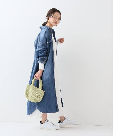 追加 Le Denim ロングワンピース Slobe Iena スローブ イエナ 公式のファッション通販 Baycrew S Store