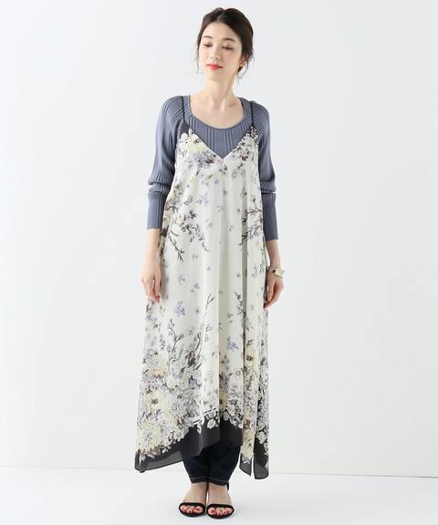 Slobe Iena Fi M スカーフ柄ワンピース Slobe Iena スローブ イエナ 公式のファッション通販 Baycrew S Store