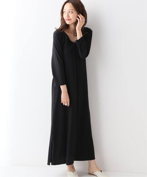 Slobe Iena Fi M シャーリングロングワンピース Slobe Iena スローブ イエナ 公式のファッション通販 Baycrew S Store