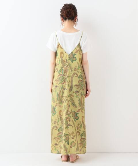 Slobe Iena Fi M 更紗プリントロングワンピース Slobe Iena スローブ イエナ 公式のファッション通販 Baycrew S Store