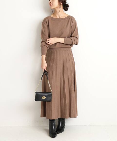 プリーツニットワンピース Slobe Iena スローブ イエナ 公式のファッション通販 Baycrew S Store プリーツニットワンピース Slobe Iena スローブ イエナ 公式のファッション通販 Baycrew S Store