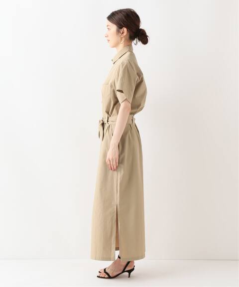 Maison Kitsune Poplin Isabella ロングワンピース Slobe Iena スローブ イエナ 公式のファッション通販 Baycrew S Store