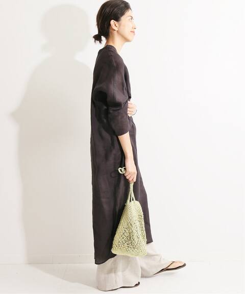 Iena La Boucle インド麻キャンバス ワンピース Iena イエナ 公式のファッション通販 Baycrew S Store