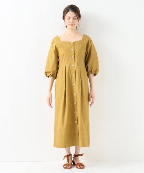 Iena La Boucle コーマタイプライター前ボタンワンピース Iena イエナ 公式のファッション通販 Baycrew S Store