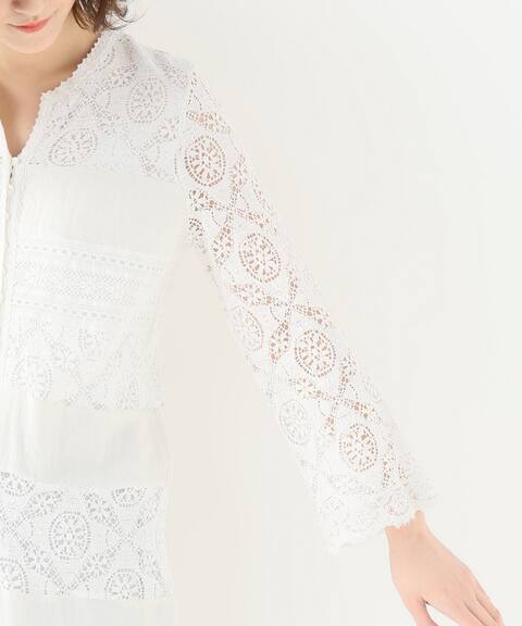 Iena La Boucle アニーレースパネルワンピース Iena イエナ 公式のファッション通販 Baycrew S Store