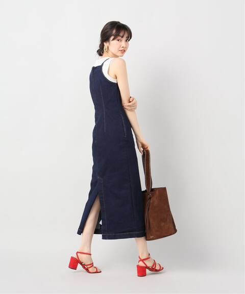 デニムキャミソールワンピース Vermeil Par Iena ヴェルメイユ パー イエナ 公式のファッション通販 Baycrew S Store