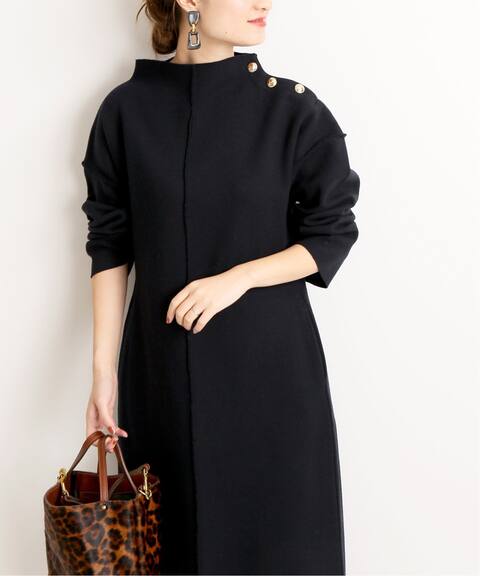 ウールハーフジャージ 金ボタンワンピース Vermeil Par Iena ヴェルメイユ パー イエナ 公式のファッション通販 Baycrew S Store