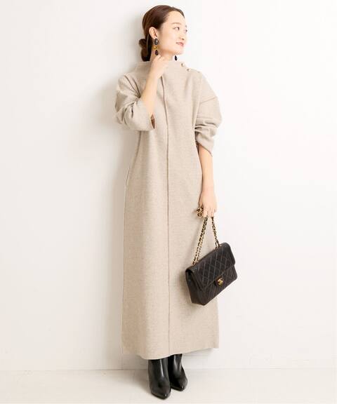 ウールハーフジャージ 金ボタンワンピース Vermeil Par Iena ヴェルメイユ パー イエナ 公式のファッション通販 Baycrew S Store