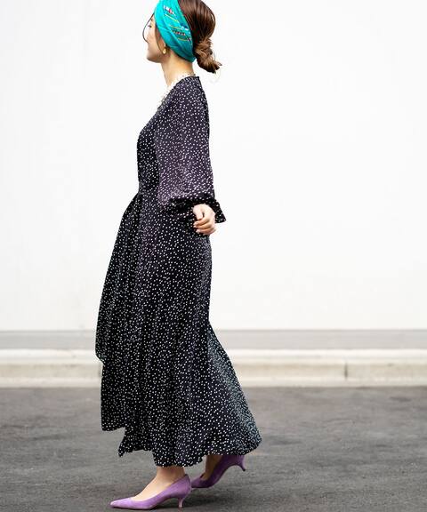 Room No 8 Irregularity ドットフレア ワンピース Vermeil Par Iena ヴェルメイユ パー イエナ 公式のファッション通販 19040939001010 Baycrew S Store