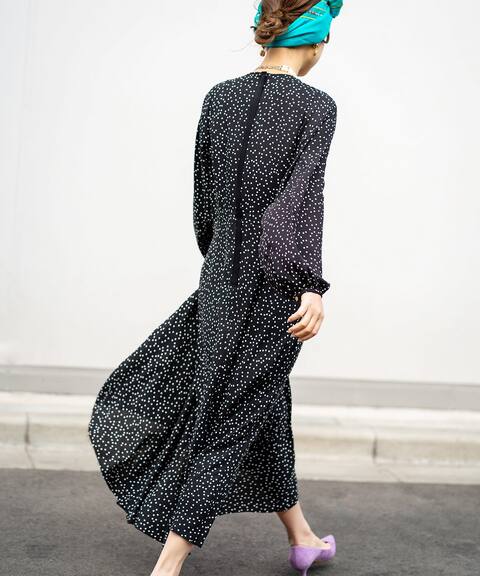Room No 8 Irregularity ドットフレア ワンピース Vermeil Par Iena ヴェルメイユ パー イエナ 公式のファッション通販 Baycrew S Store