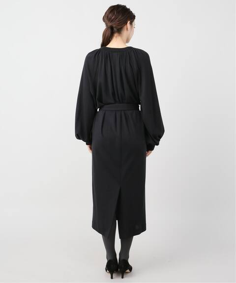 Martin Grant マーティングラント Balloon Sleeve ジャージーワンピース Vermeil Par Iena ヴェルメイユ パー イエナ 公式のファッション通販 Baycrew S Store