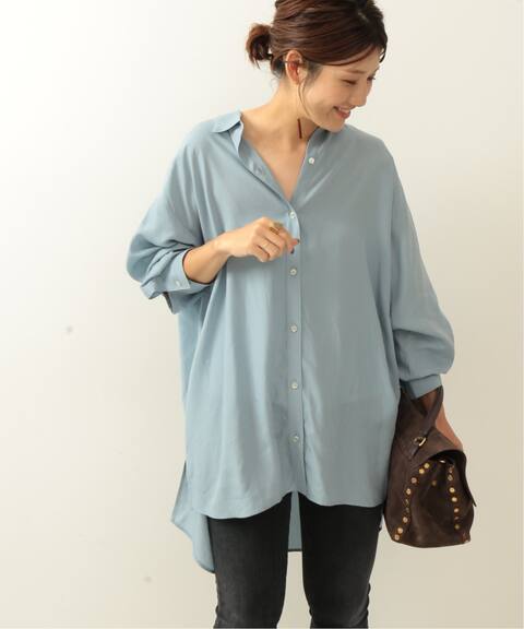 Otona Muse12月号掲載 キュプラオーバーシャツ Noble ノーブル 公式のファッション通販 Baycrew S Store
