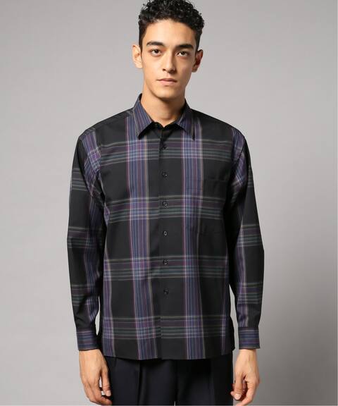 Auralee オーラリー スーパーライトウールチェックシャツ Edifice エディフィス 公式のファッション通販 Baycrew S Store