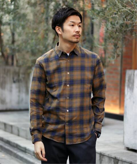 インディゴネルレギュラーシャツ 417 Edifice フォーワンセブン エディフィス 公式のファッション通販 Baycrew S Store