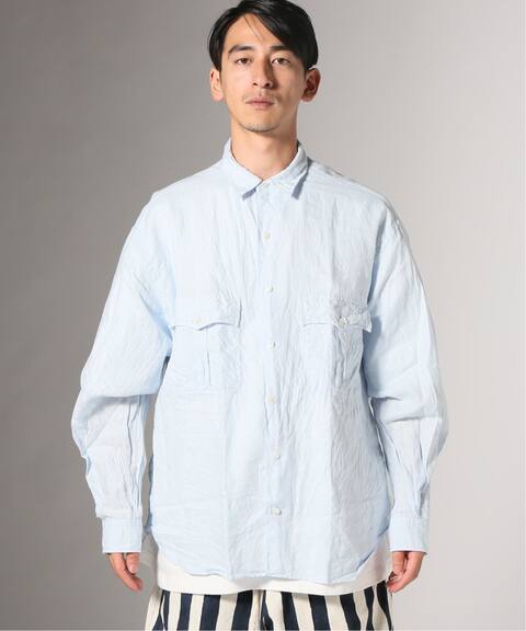 Porter Classic Js ポータークラシック別注 ロールアップ リネン シャツ Journal Standard ジャーナルスタンダード 公式のファッション通販 Baycrew S Store