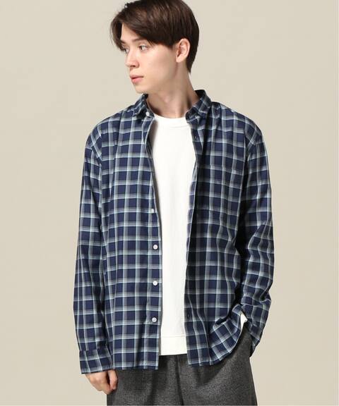 Gizaミドルチェックシャツ B C Stock ベーセーストック 公式のファッション通販 Baycrew S Store Gizaミドルチェックシャツ B C Stock ベーセーストック 公式のファッション通販 Baycrew S Store