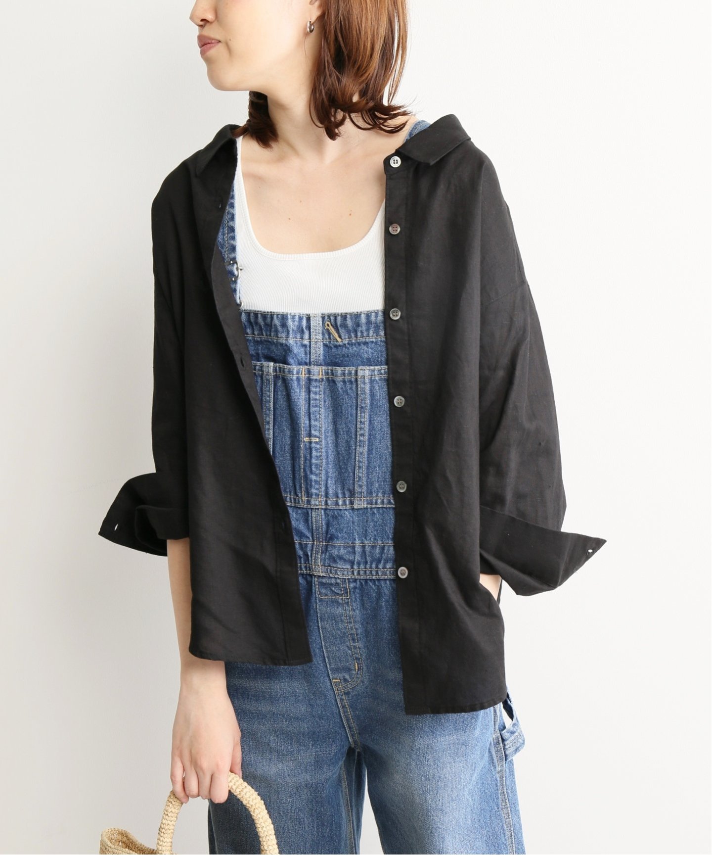 SLOBE IENA
リネン混ニュアンスシャツ◆
¥8,640税込