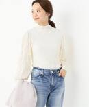 【ONLY HEARTS】ストレッチレースプルオーバー