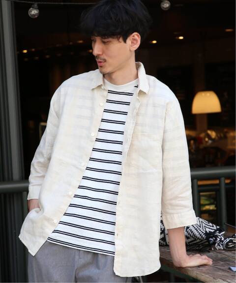 スーパーリネンレギュラー7分袖シャツ Journal Standard ジャーナルスタンダード 公式のファッション通販 Baycrew S Store