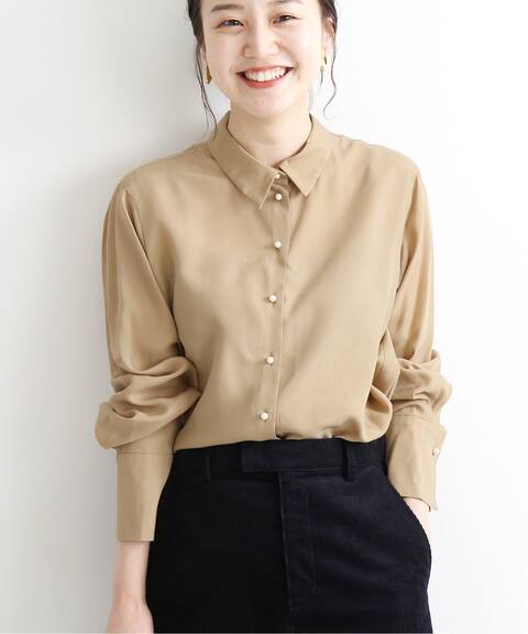 パールボタンシャツ Iena イエナ 公式のファッション通販 Baycrew S Store