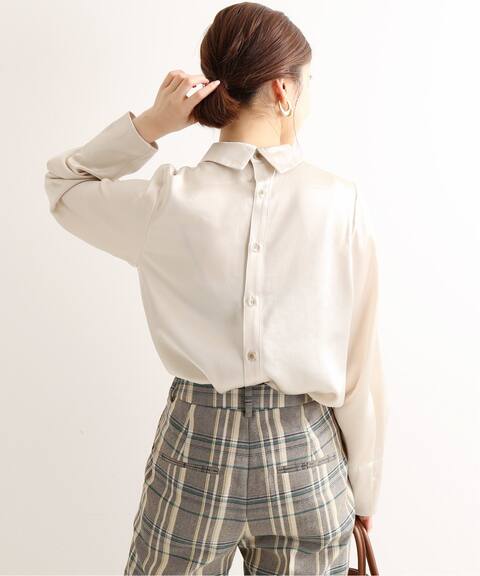 レトロカラーブラウス Iena イエナ 公式のファッション通販 Baycrew S Store