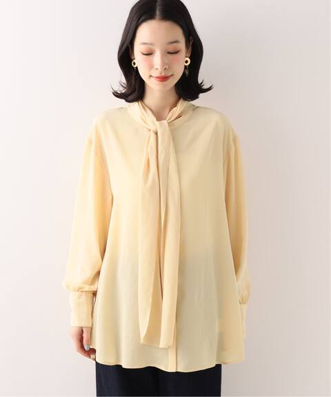 サテンボウタイブラウス Slobe Iena スローブ イエナ 公式のファッション通販 Baycrew S Store