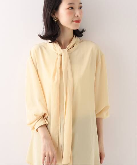 サテンボウタイブラウス Slobe Iena スローブ イエナ 公式のファッション通販 Baycrew S Store