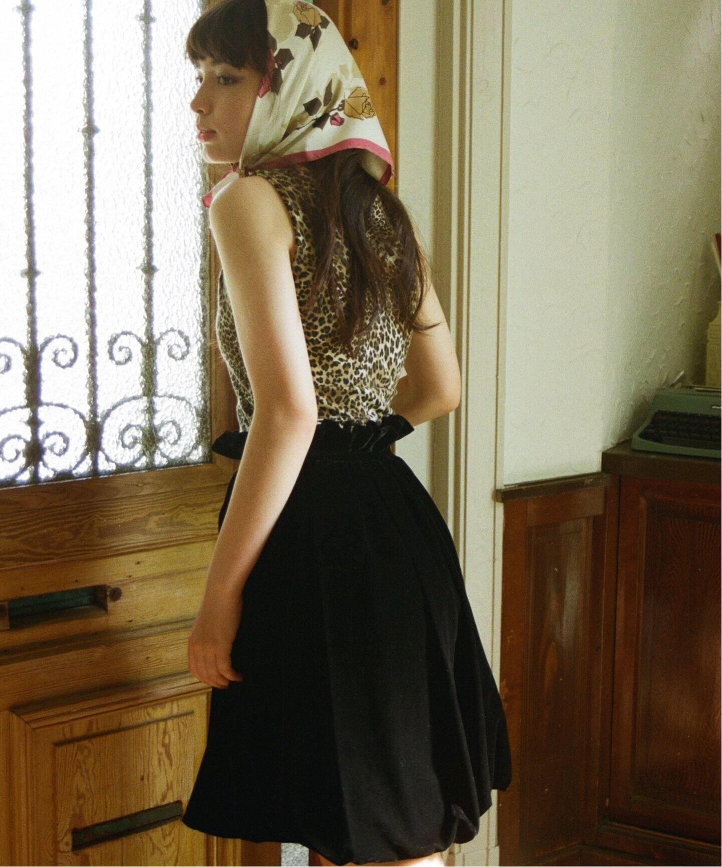 silk velvet balloon skirt（その他スカート）｜Charles Chaton