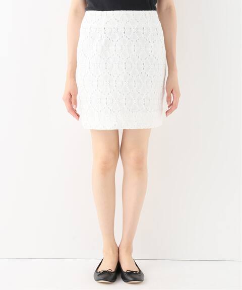 フラワーレースミニスカート Charles Chaton シャルル シャトン 公式のファッション通販 Baycrew S Store