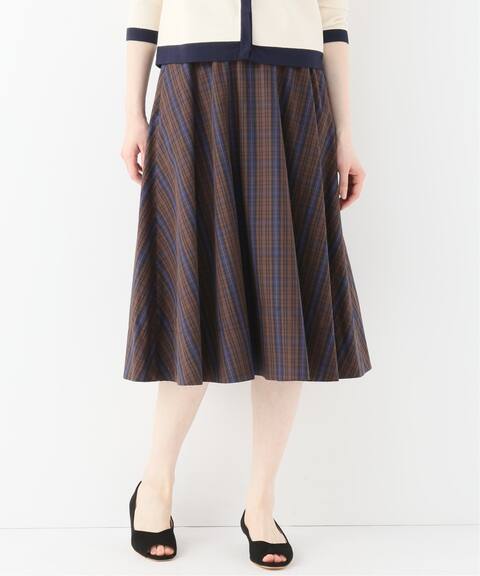 チェックフレアスカート La Totalite ラ トータリテ 公式のファッション通販 Baycrew S Store チェックフレアスカート La Totalite ラ トータリテ 公式のファッション通販 Baycrew S Store