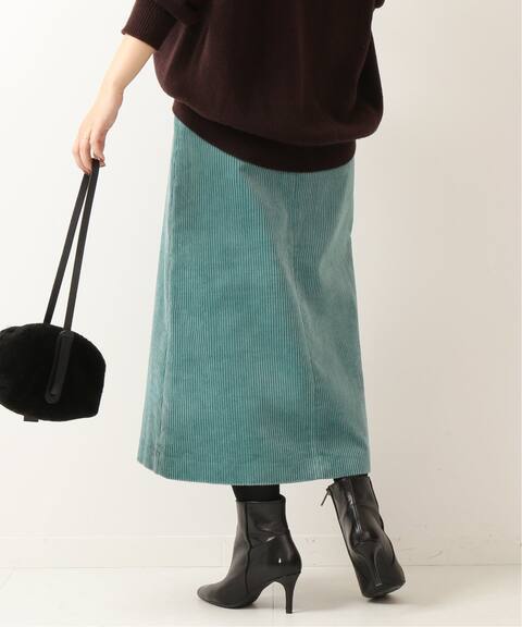 フトコールフロントzipスカート Spick And Span スピック スパン 公式のファッション通販 Baycrew S Store