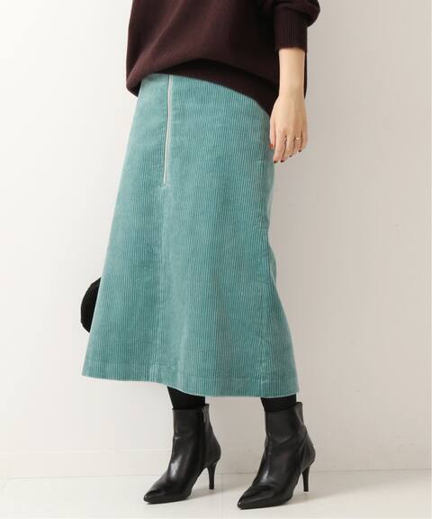 フトコールフロントzipスカート Spick And Span スピック スパン 公式のファッション通販 Baycrew S Store