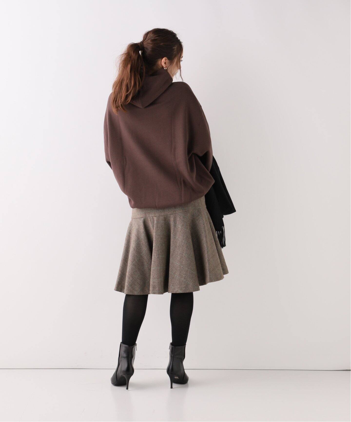 ウールヘリンボンスカート◇（ひざ丈スカート）｜Spick and Span