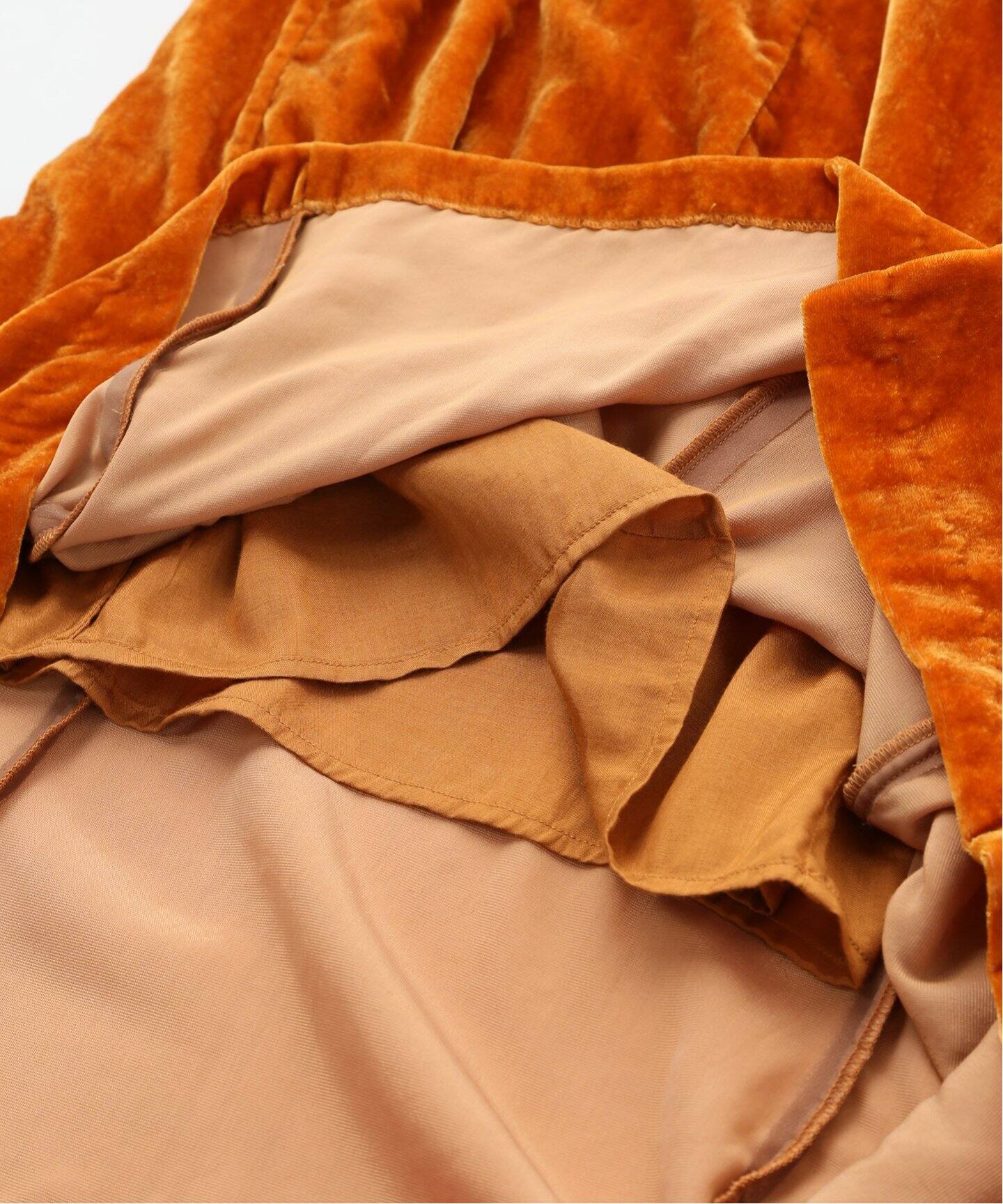 ne Quittez pas】ベルベットスカート◇（ロング・マキシ丈スカート  