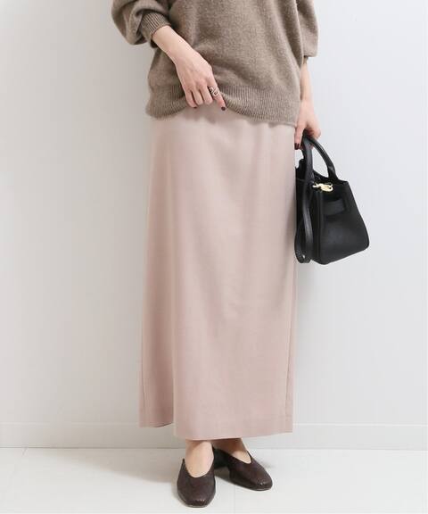 キュプラサテンバックスリット スカート Noble ノーブル 公式のファッション通販 Baycrew S Store