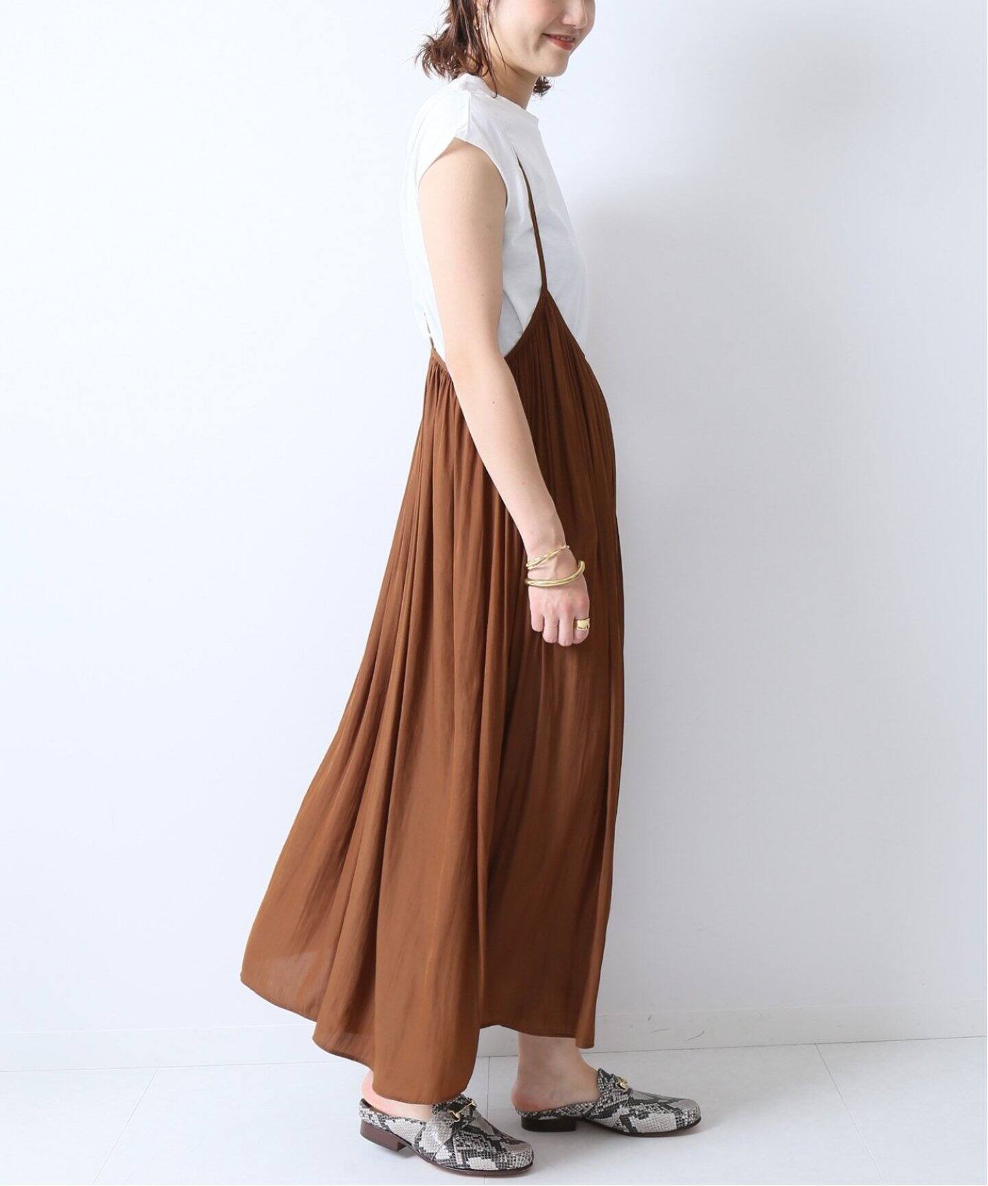 大人気 Noble Spick Span キャミワンピース 9月までsale 中 割引クーポン対象品