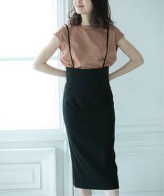 NOBLE
《追加予約》ショルダーストラップサロペットスカート7◆
¥15,400税込