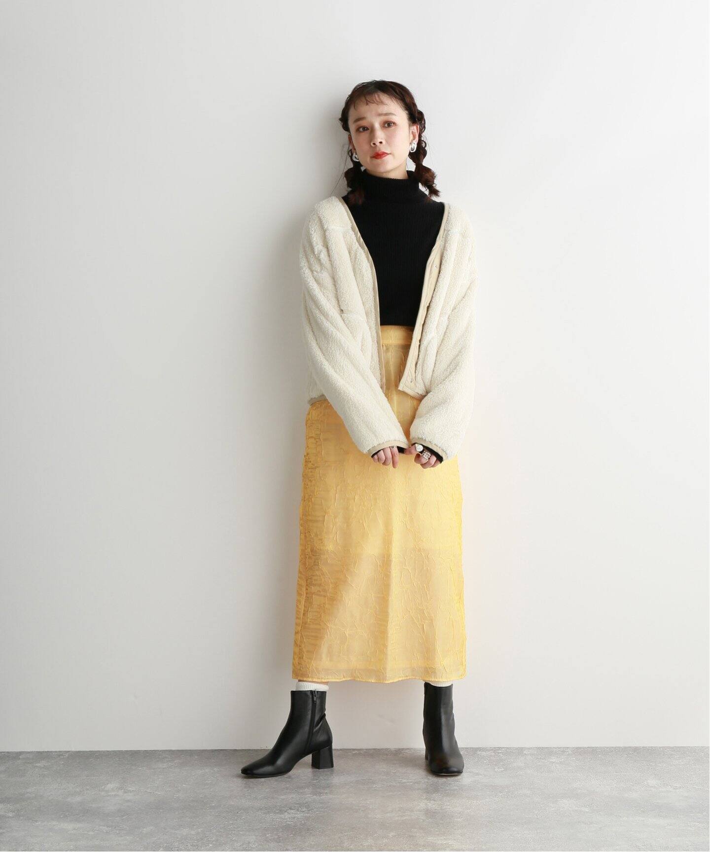 REJINA PYO /レジーナ・ピョウ】 mina skirt：スカート（ロング 