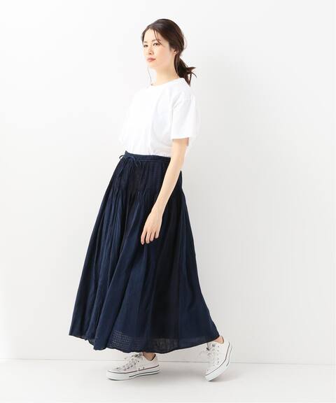 Maison De Soil メゾン ド ソイル Hand Dyed Patchwork Skirt Journal Standard Luxe ジャーナルスタンダード ラックス 公式のファッション通販 Baycrew S Store